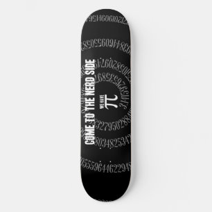 Skateboard Venez sur le côté Nerd pour Pi on Black