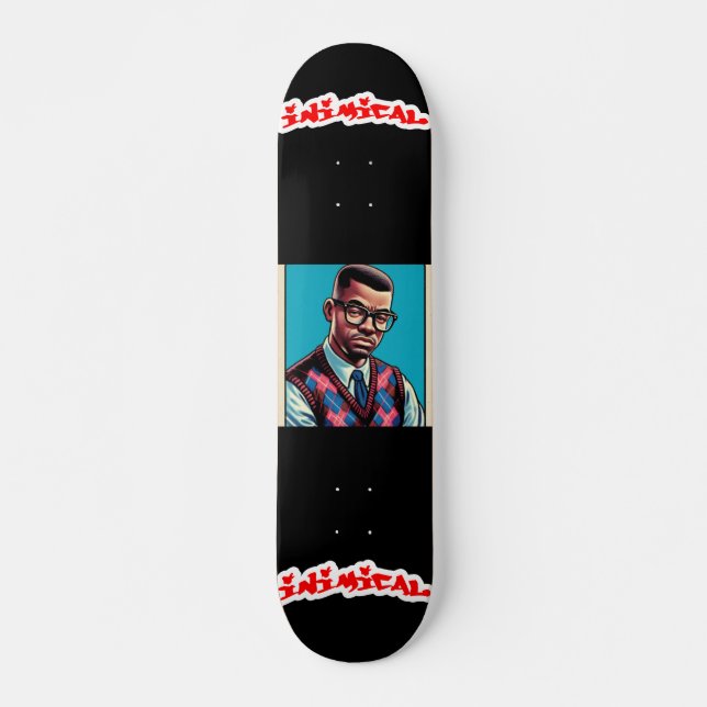 Skateboard Vérifier votre privilège (Devant)