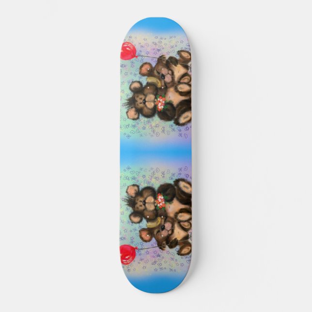 Skateboard Véritable Amour (Recto)