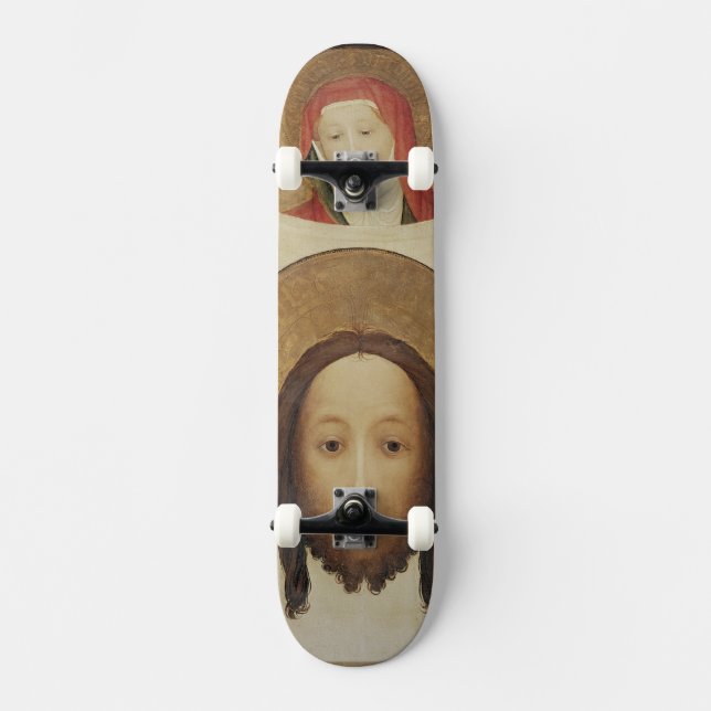 Skateboard Veronica de saint avec le Sudarium, c.1420 (Recto)