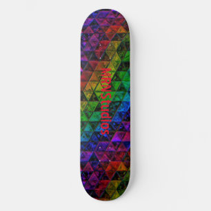 Skateboard Verre de fierté