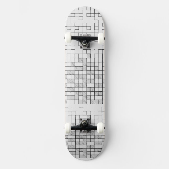 Skateboard Verrouillé sur la grille  (Recto)