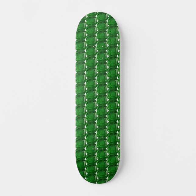 Skateboard Vert émeraude (Recto)