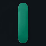 Skateboard Vert émeraude foncé Bleu couleur solide Design<br><div class="desc">Classic vintage rétro Classic Dark Emerald Green Décor couleur solide pour la maison et les cadeaux. Classic Dark Emerald Décor et accessoires de maison couleur vert. Mode couleur vert émeraude foncé tendance,  design couleur vert émeraude.</div>