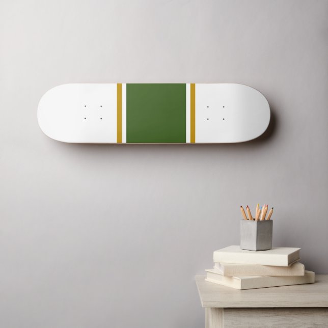 Skateboard Vert foncé Brown rayures de course Arrière - plan  (Art mural (Horz))