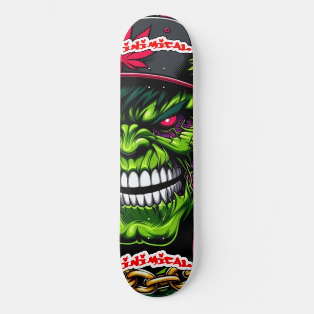 Skateboard Vert moyen minimal (Recto)