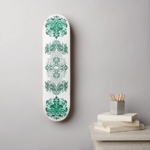 Skateboard Vert ornemental Arabesque