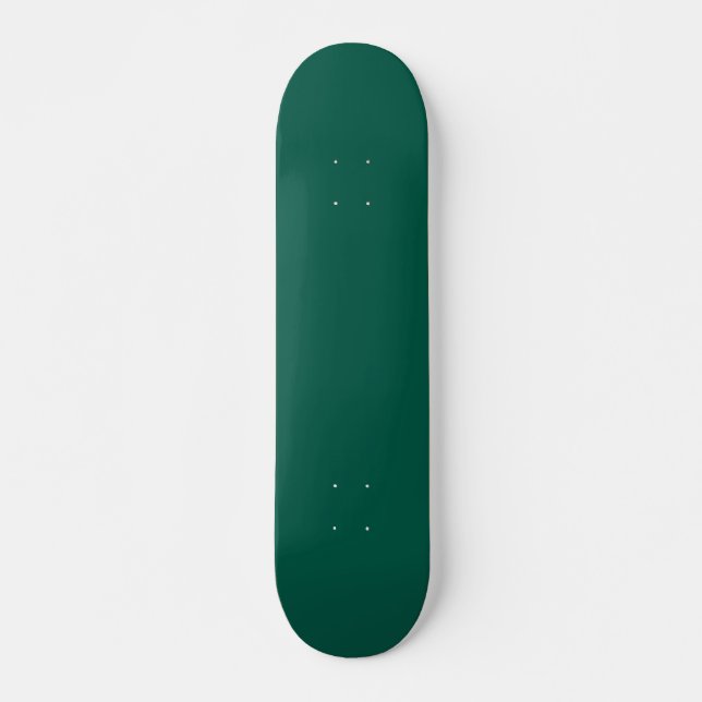 Skateboard VERT SAUVAGE (couleur solide) ~ (Devant)