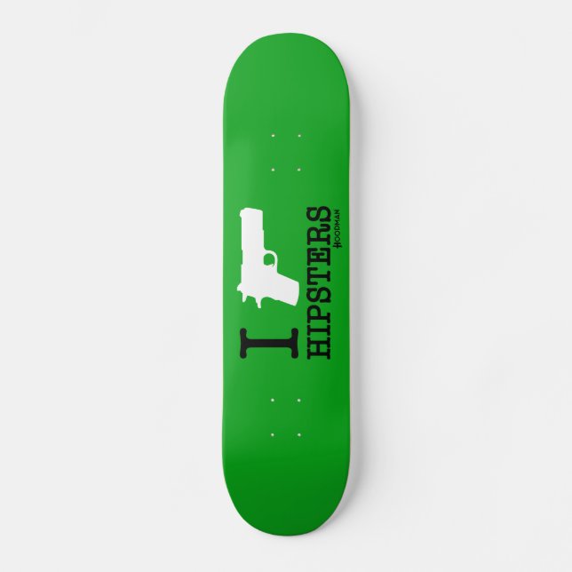 Skateboard Vert tire hippies de Hoodman "je" (Recto)
