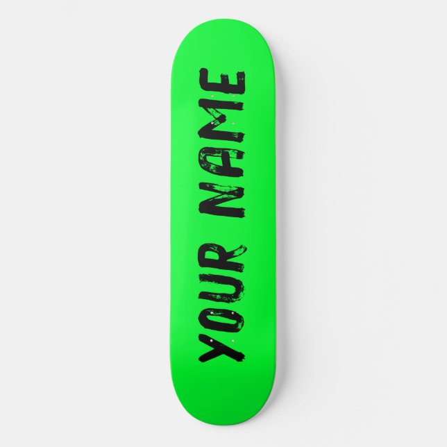 Skateboard Vert vibrant (Recto)