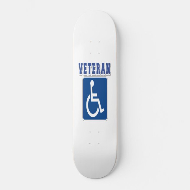 Skateboard Vétérinaire handicapé handicapé (Recto)