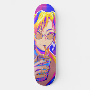 Skateboard Vibe d'été Anime