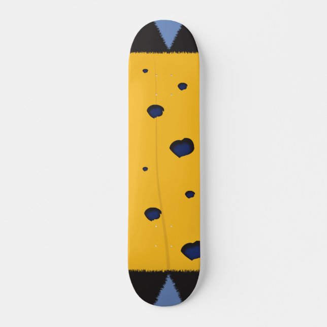 Skateboard Vibrant Color (Devant)