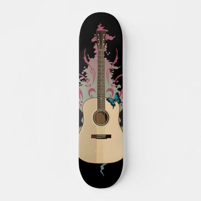 Skateboard Vibrations de guitare (Devant)
