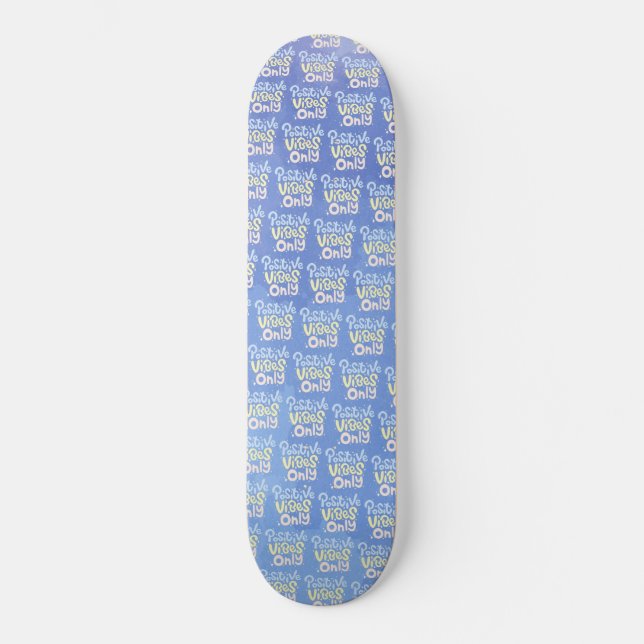 Skateboard Vibrations Positives Seulement (Recto)