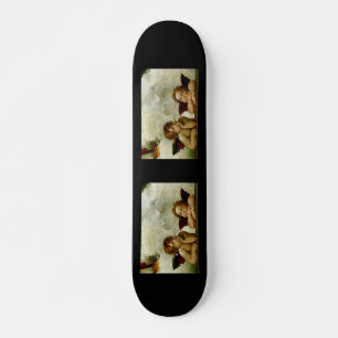 Skateboard "Vierge Sixtine" de Raphaël (vers 1513) (Détail)