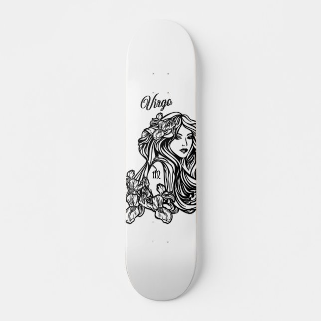 Skateboard Vierge Zodiac (Devant)