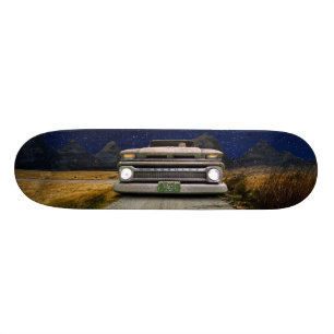 Skateboard Vieux chauffeur Zombie du camion de ramassage Vint