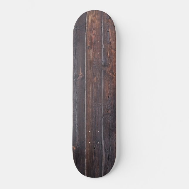 Skateboard Vieux grain en bois élégant (Recto)