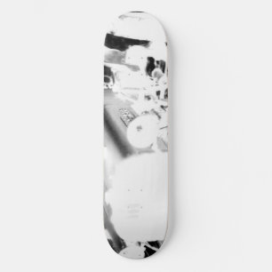 Skateboard Vieux tracteur - négatif