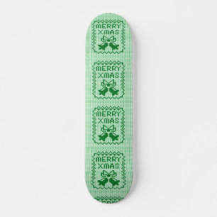 Skateboard Vilain chandail motif sonneries cloches et Joyeux 