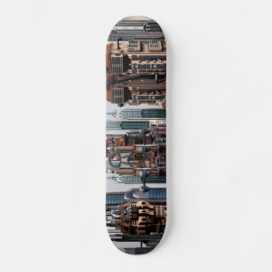 Skateboard Ville de fantasy futuriste Art de paysage urbain S