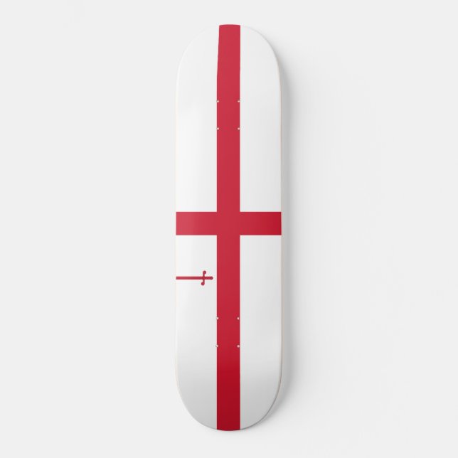 Skateboard Ville de Londres (Angleterre) (capitale britanniqu (Recto)