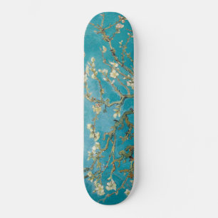 Skateboard Vincent van Gogh Arbre en fleurs enhan