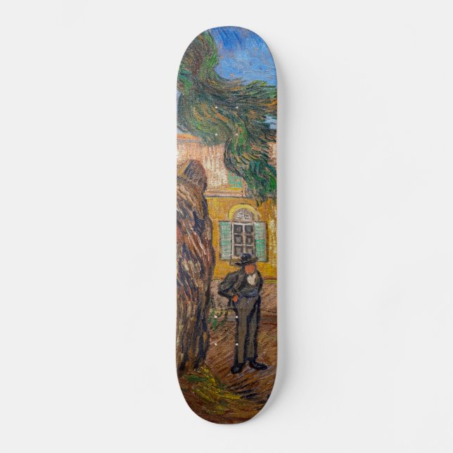 Skateboard Vincent Van Gogh - Asile Saint-Paul à Saint-Remy (Recto)