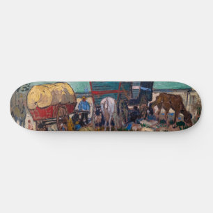 Skateboard Vincent van Gogh - Caravanes, campement de gitans