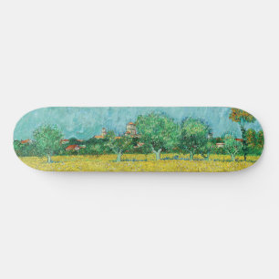 Skateboard Vincent van Gogh - Champ aux iris près d'Arles