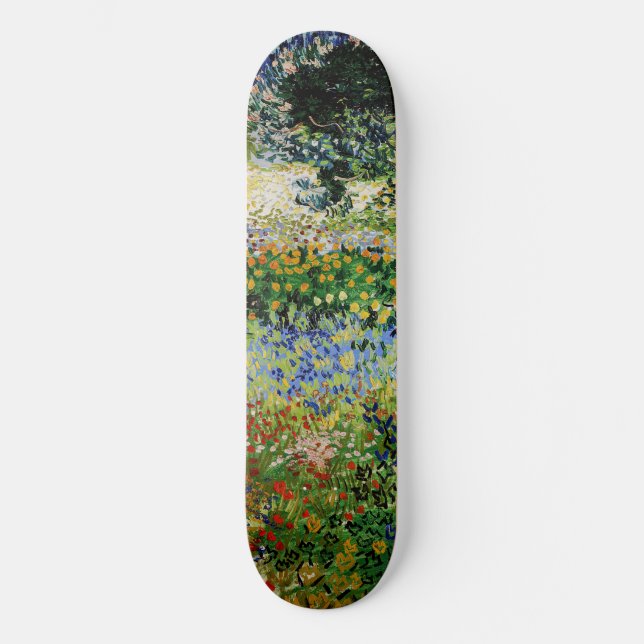 Skateboard Vincent van Gogh - Flower Garden (Recto)