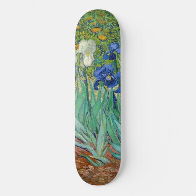 Skateboard Vincent Van Gogh - Iris (Recto)