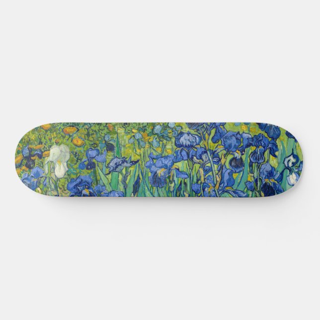 Skateboard Vincent Van Gogh - Iris (Horz)