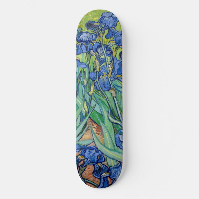 Skateboard Vincent Van Gogh - Iris (Recto)