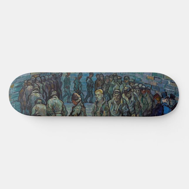 Skateboard Vincent van Gogh - La cour de la prison (Horz)