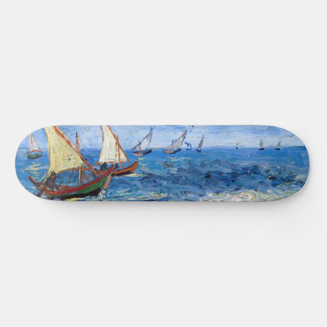 Skateboard Vincent van Gogh - La mer aux Saintes-Maries (Horz)