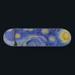 Skateboard Vincent Van Gogh - La nuit étoilée<br><div class="desc">The Starry Night / La nuit etoilee - Vincent Van Gogh en 1889</div>