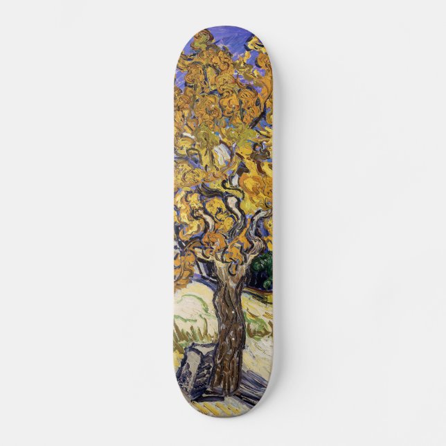 Skateboard Vincent van Gogh - Le Mûrier (Recto)
