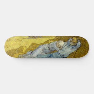 Skateboard Vincent Van Gogh - Midi, repos du travail / La Sie