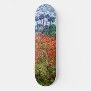 Skateboard Vincent van Gogh - Poppy Field