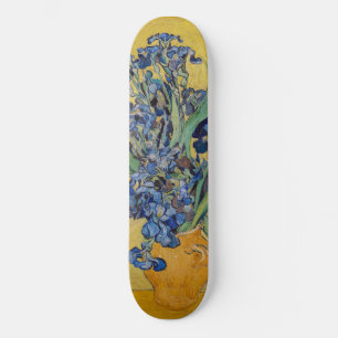 Skateboard Vincent van Gogh - Vase avec iris