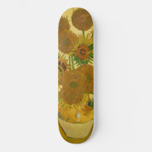 Skateboard Vincent van Gogh - Vase avec quinze tournesols