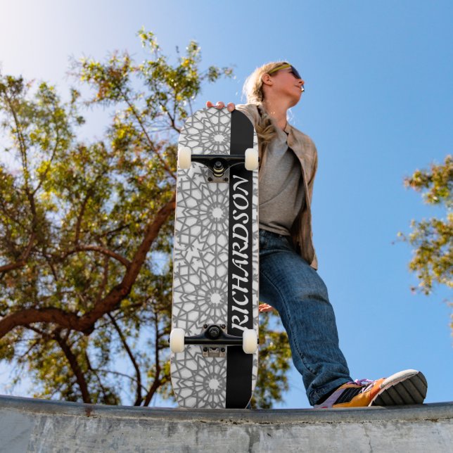 Skateboard Vintage classique Flacon de neige personnalisez (Extérieur 1)