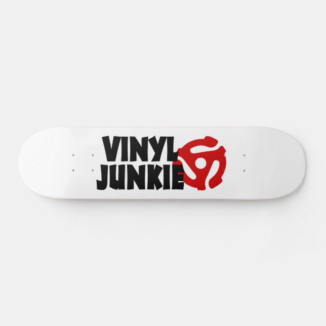Skateboard Vinyl Junkie (Horz)