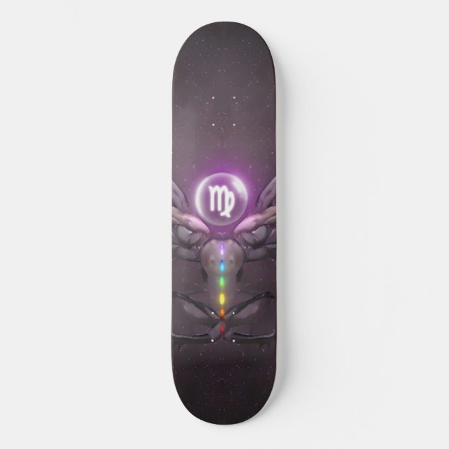 Skateboard Virgo Horoscopes Symboles Skate Board (Recto)