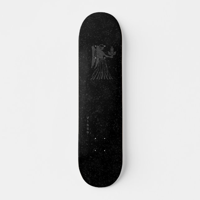 Skateboard Virgo translucide (Devant)