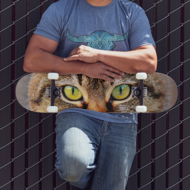 Skateboard Visage de chat (Extérieur 3)