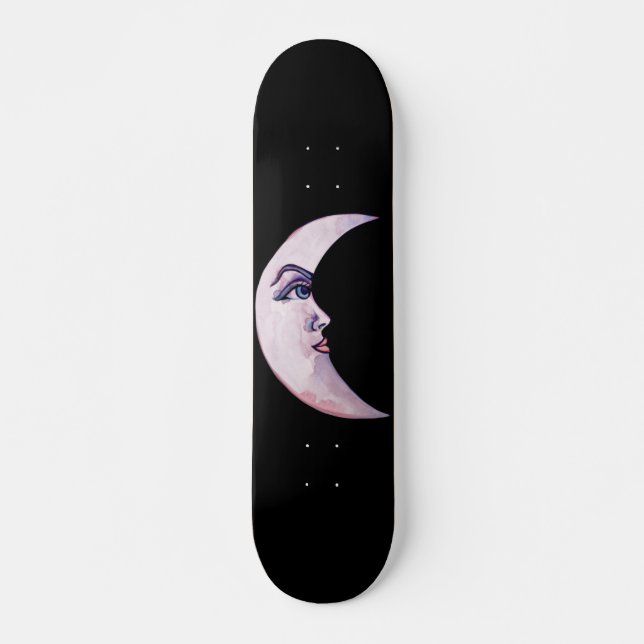 Skateboard Visage LuneEnfant Art Lune Enfant (Devant)
