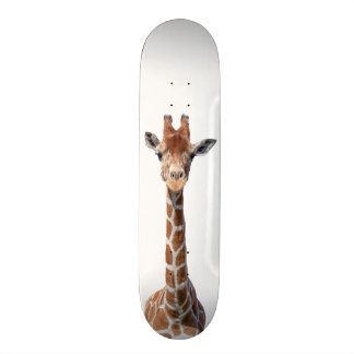 Skateboard Visage mignon de girafe